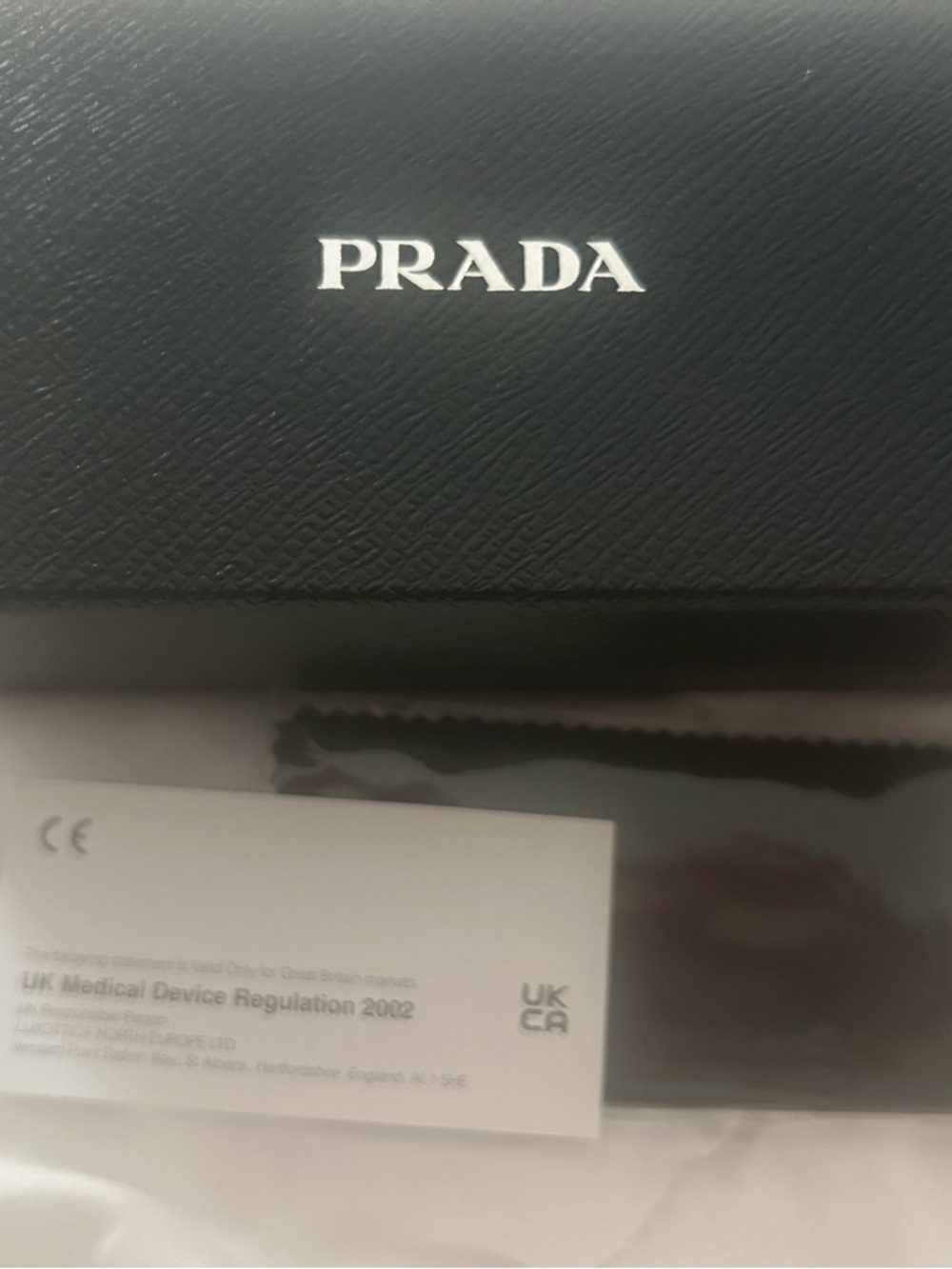 💖AUTHENTIC💖 PRADA 💖Gold Metal Framed Women's Fashion Glasses - Gold - Picture 5 of 5